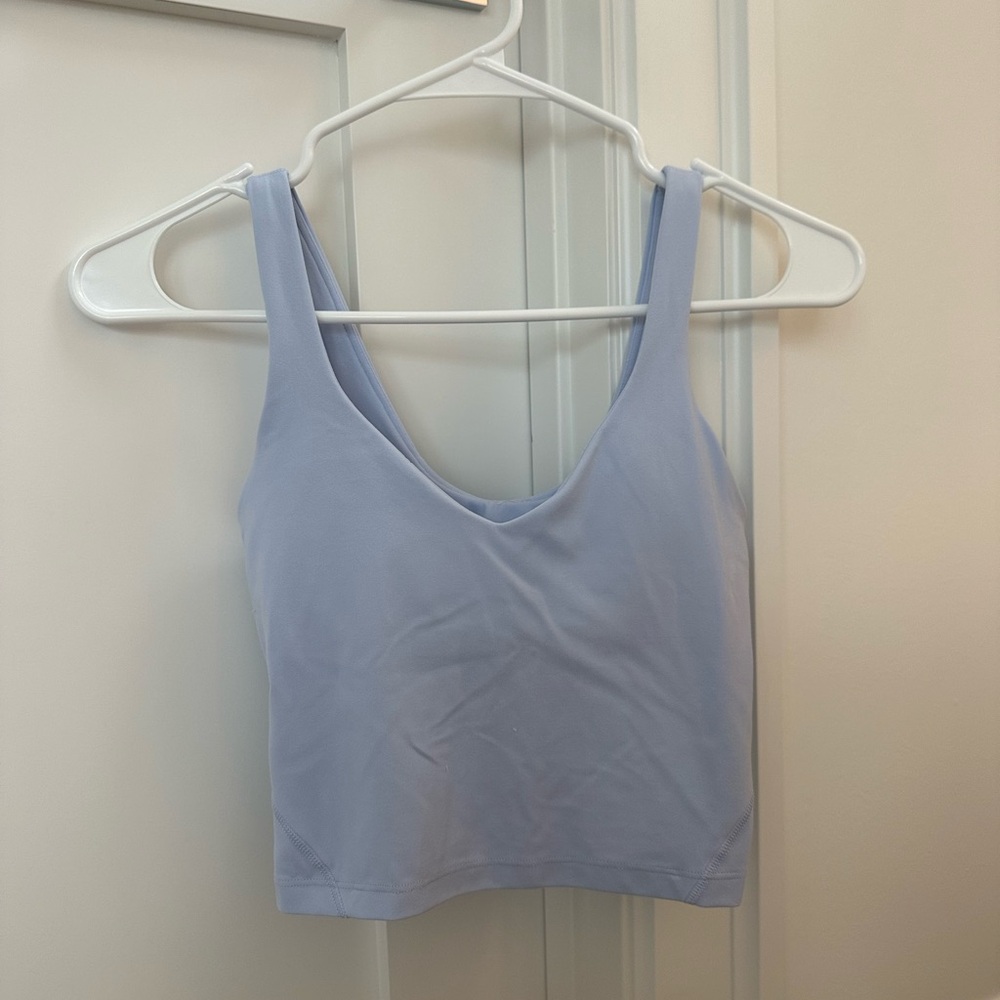 lululemon pastel blue align tank